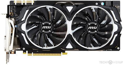 VGA Bios Collection: MSI GTX 1080 8 GB .